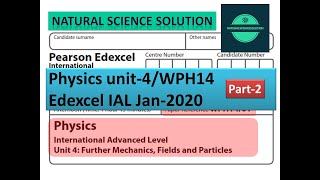 Edexcel IAL physics unit 4 June 18 Part 1 [upl. by Iolanthe]