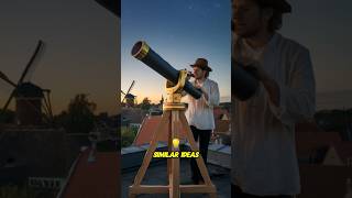 The worlds first telescope youtubeshorts history youtube shorts [upl. by Gayl968]