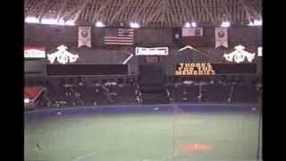 Astrodome Scoreboard Goes Dark 09061988 [upl. by Nelyaw]