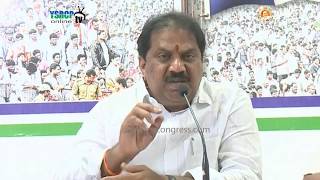 YSRCP Malladhi Vishnu amp Sri Vellampalli Srinivas fires on tdp government  vijayawada PC 1852018 [upl. by Amalberga112]