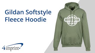 Gildan Softstyle Fleece Hoodie by 4imprint [upl. by Sturdivant]