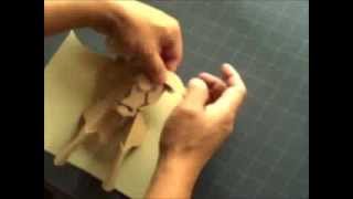 How to Make a Kirigami Bull quotTaurusquot Popup Card [upl. by Alake]