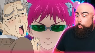 GRANDPA SAIKI  Saiki K Episode 19 Reaction [upl. by Anidam]