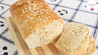 PAN DE AVENA  Pan de caja o pan de molde 💖 Postres de Vane [upl. by Ecnerewal]