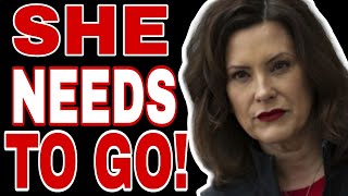 GRETCHEN WHITMER PANICS AS REPUBLICANS GO AFTER THE CORRUPT VOTER ROLLS [upl. by Gnat294]