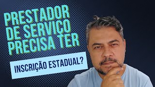 PROFISSIONAIS LIBERAIS PRECISAM TER INSCRIÇÃO ESTADUAL [upl. by Stesha]