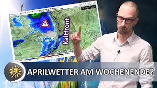 Mehr Hochdruck mehr Sonne mehr Wärme Ab Wochenende Aprilwettermodus mit Gewitter amp Schnee [upl. by Sauers]