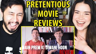 Pretentious Movie Reviews  MOST ACTING EVER  Main Prem Ki Diwani Hoon  Reaction  Jaby Koay [upl. by Rafaelita]