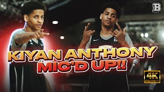 We micd up Kiyan Anthony  The No 1 player in New York 🔥 PART 2 [upl. by Togram]