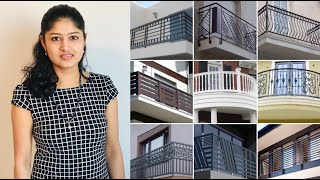 100 Modern Balcony Grill Railing Design  Balcony Stainless Steel Railing Handrails Railing Grill [upl. by Gypsie]