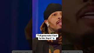 Gervonta Tank Davis gets heated boxing shorts [upl. by Eelirak]