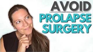 Prolapse Surgery Alternatives Finding Relief Without Going Under the Knife [upl. by Assirem]