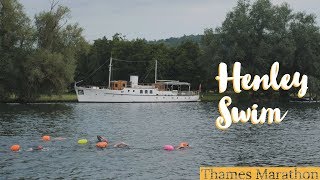 Henley Swim THAMES Marathon 2019 [upl. by Onek]