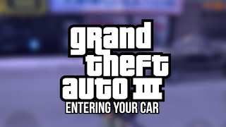 Entering your own car GTA 3 pocket edition [upl. by Neik]