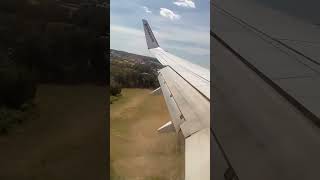 Ryanair hard landing boeing aviation [upl. by Nosredna]