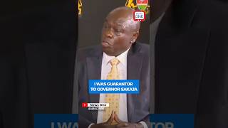 I was a guarantor to Governor Sakaja newsonekenya shortsafrica [upl. by Airtap]