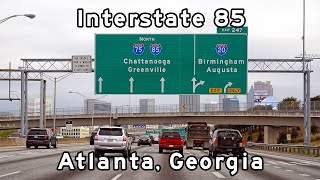 Interstate 85 North  Atlanta Georgia [upl. by Annyrb607]