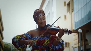 OMAN BEYE YIE Composed by Uncle Ato Violin Cover by Esinam Vicky [upl. by Blondell]