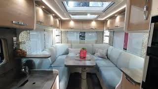 My favourite motorhome with overcab Frankia A740 Plus  rear lounge motorhome for two [upl. by Marrissa]