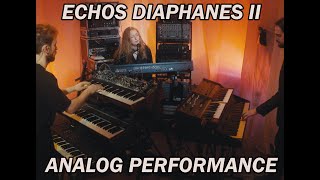 VALMONT  ANALOG LIVE  ECHOS DIAPHANES II [upl. by Mose595]