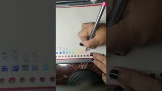 Unboxing and Color Swatch  Staedtler Triplus Fineliner [upl. by Anikas]