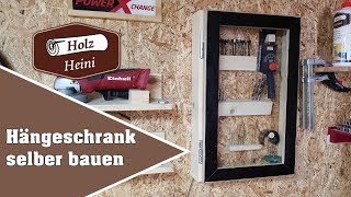 Werkstatt Hängeschrank schnell und einfach aus Restholz selber bauen [upl. by Clemence766]