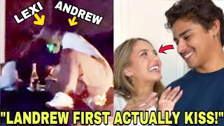 Lexi Rivera and Andrew Davila SHARES Their FIRST KISS On The Lips 😱😳 With Proof lexirivera [upl. by Proud520]