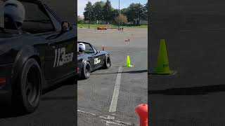 Orange Camaro SS EISCCA Autocross Pine Ridge Mall Chubbuck Idaho 14SEP2024 [upl. by Nylad]