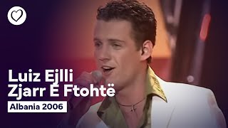 Luiz Ejlli  Zjarr E Ftohtë  Albania 🇦🇱  SemiFinal  Eurovision 2006 [upl. by Asirahc]