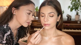 ASMR Doing Her Makeup Tutorial  Skincare  Friend Spa Treatment  Soft Spoken Role Play wMadPASMR [upl. by Kristan]