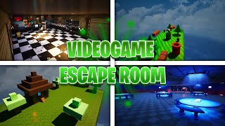 Fortnite  🧠 VIDEO GAME ESCAPE ROOM 🎮 [upl. by Nad]