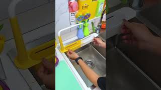 Product Link in Bio   1496  MaviGadgets✅ 2in1 Kitchen Sink Folding Drain Rack [upl. by Enovahs]