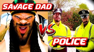 SAVAGE DAD VS THE POLICE 🪓👀  S2 E3 [upl. by Akkinahs]