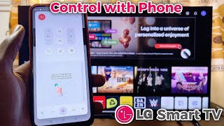 How to Control LG Smart TV with Mobile Phone [upl. by Imit]