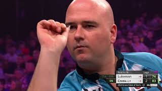 Grand Slam of Darts 2024 Quarter Final  Lukeman v Cross [upl. by Gutow]