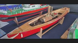 20 Faszination ModellbauMesse Friedrichshafen 2022 RC DampfSchiff DampfBoot Steam Engine [upl. by Ackler]