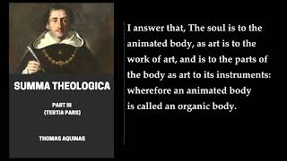 Summa Theologica Part III Tertia Pars 88 ❤️ By Thomas Aquinas FULL Audiobook [upl. by Dnamron994]