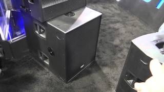 FBT Q 118SA 18quot Subwoofer at NAMM 2016 [upl. by Oakleil]