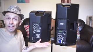 QSC CP12 AND QSC K122 SIDE BY SIDE COMPARISON [upl. by Isabea]