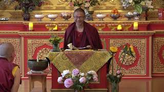 Khenpo Lekthong  The Sutra in Three Sections Confession to 35 Buddhas Part 2 of 2 [upl. by Rolecnahc374]