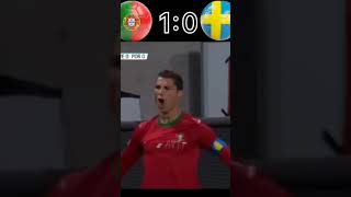 PORTUGAL VS SWEDEN [upl. by Ahsyen]