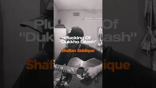 Dukkho Bilash Plucking 🔥 guitar Plucking Guitarplucking artcell dukkhobilash ShafianSiddique2 [upl. by Duyne734]