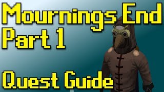 RSQuest Mournings End Part 1 Quest Guide  RS3  Runescape [upl. by Woodhouse]