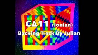 C∆11 Ionian Backing Track By Julian [upl. by Atinrev306]