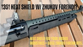 Beretta 1301 Heat Shield for GGampG and Airdus Handguard Forends  Install [upl. by Cerelly]