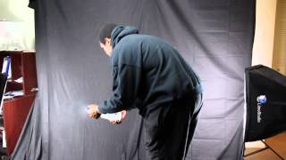 How to remove wrinkles from a backdrop [upl. by Grube]