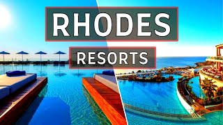 TOP 10 BEST ALL INCLUSIVE RESORTS amp Hotels In RHODES Greece [upl. by Tallie240]