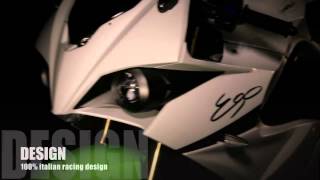 2015  Energica Ego  electric superbike [upl. by Lyrem205]