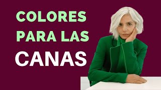 COLORES DE CABELLO para CUBRIR CANAS y REJUVENECER el Rostro Que más nos favorecen 202223 [upl. by Maribel248]