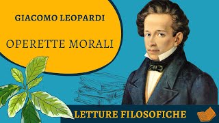 Leopardi Le operette morali Lindifferenza della natura davanti alla sofferenza umana [upl. by Ntsud]